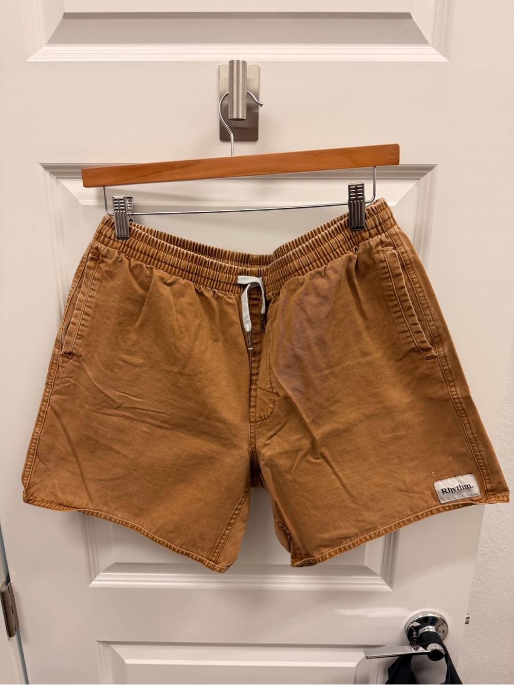 Rhythm. Men's Canvas Khaki shorts